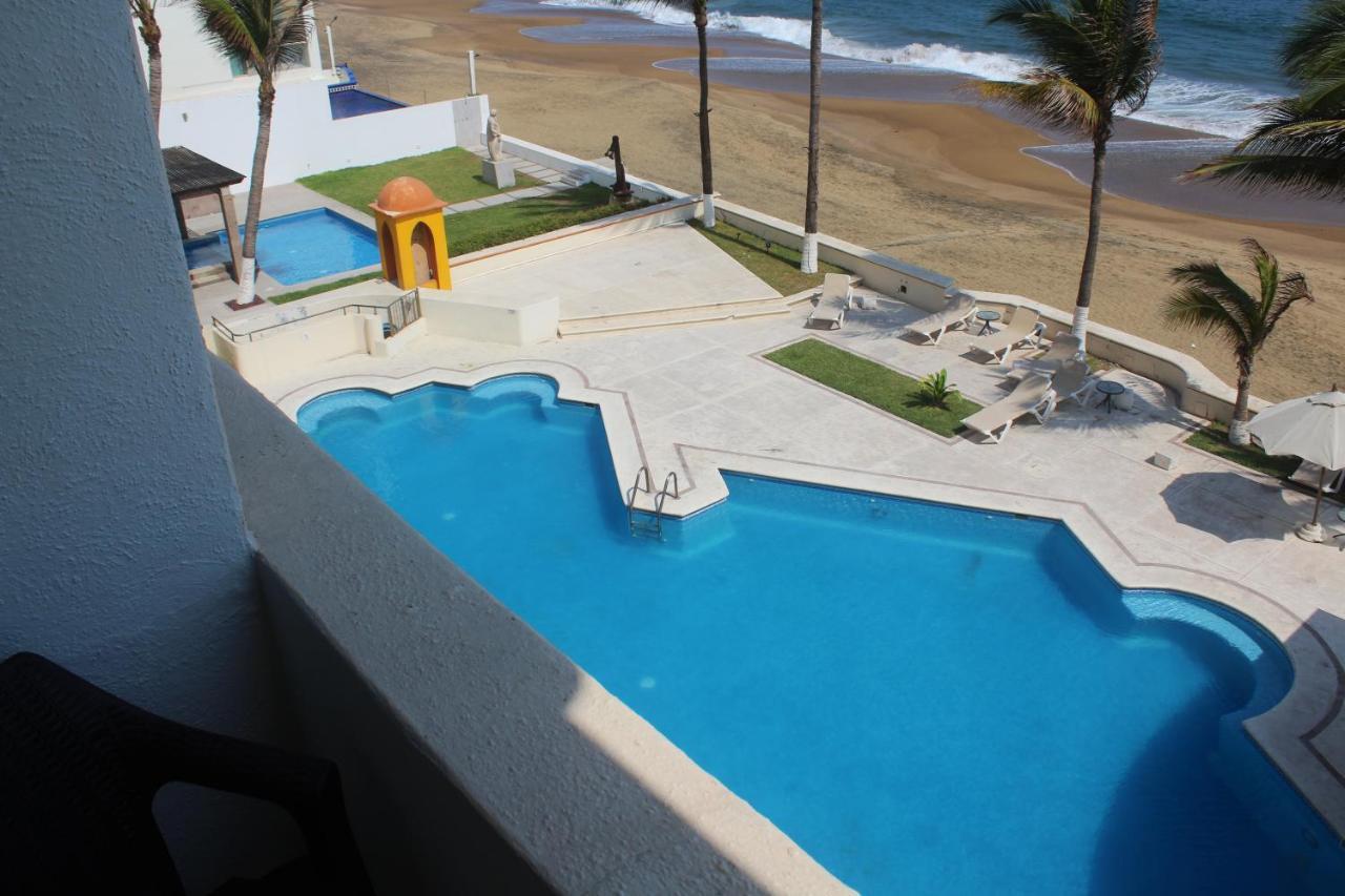 Departamento Con Vista Al Mar A Pie De Playa Manzanillo Exterior photo